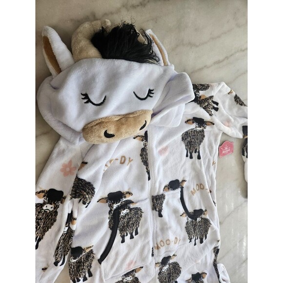 New Holiday Time Women's Cowgirl Sleepwear with Hood and Bell, NWT - Picture 7 of 15